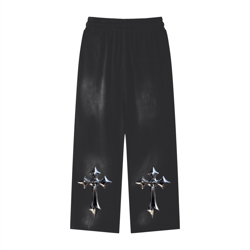 Sunfade Loose Fit Cotton Sweatpants